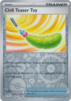 SV Surging Sparks 166/191 Chill Teaser Toy (Reverse Holo)