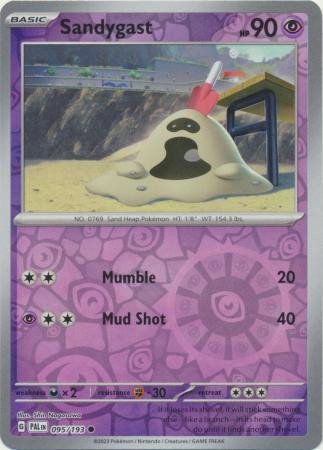 SV Paldea Evolved 095/193 Sandygast (Reverse Holo)