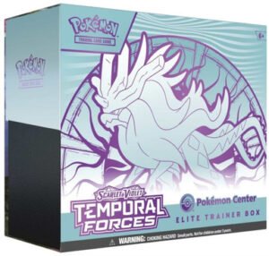 Scarlet and Violet Temporal Forces Elite Trainer Box Walking Wake POKEMON CENTER (Blue & Purple)