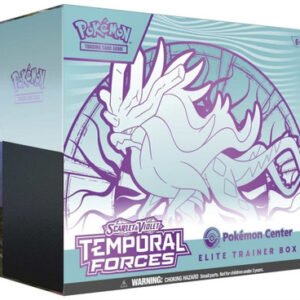 Scarlet and Violet Temporal Forces Elite Trainer Box Walking Wake POKEMON CENTER (Blue & Purple)