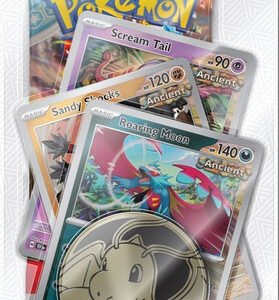 Scarlet and Violet Stellar Crown Premium Checklane Blister Roaring Moon