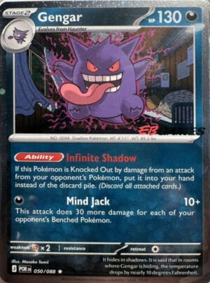ME Perfect Order 050/088 Gengar (Cosmo Holo EB Games Stamp)