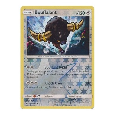 SM Burning Shadows 108/147 Bouffalant (Reverse Holo)