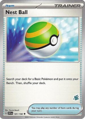 Scarlet & Violet (Base Set) 181/198 Nest Ball (Darkrai Symbol)