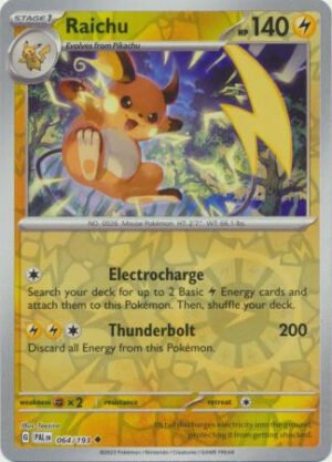 SV Paldea Evolved 064/193 Raichu (Reverse Holo)