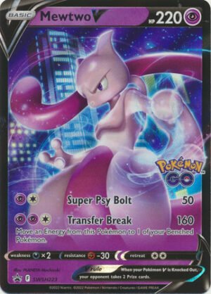 Sword & Shield Promo SWSH223 Mewtwo V