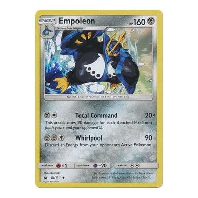 SM Forbidden Light 81/131 Empoleon (Holo)
