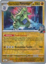 SV Destined Rivals 096/182 Team Rocket's Tyranitar (Reverse Holo)