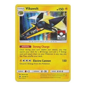 Sun and Moon (Base Set) 52/149 Vikavolt (League Promo)