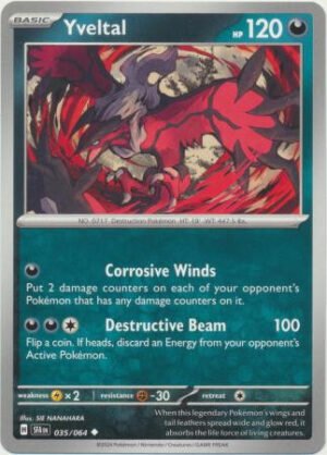 SV Shrouded Fable 035/064 Yveltal