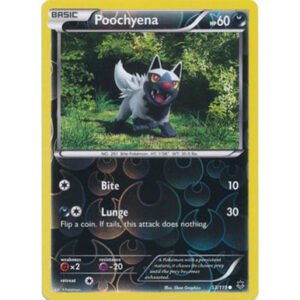 XY Phantom Forces 53/119 Poochyena (Reverse Holo)