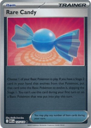 Mega Evolution 125/132 Rare Candy (Reverse Holo)