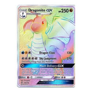 SM Unified Minds 248/236 Dragonite GX (Rainbow Rare)