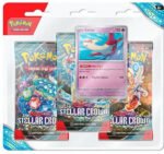 Scarlet and Violet Stellar Crown 3 Pack Blister Latias