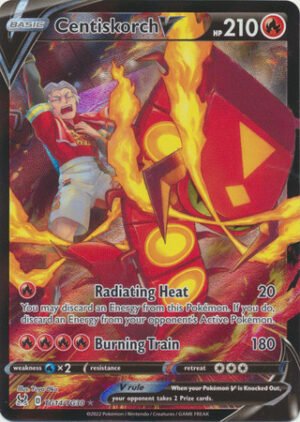 SWSH Lost Origin TG14/TG30 Centiskorch V (Full Art)