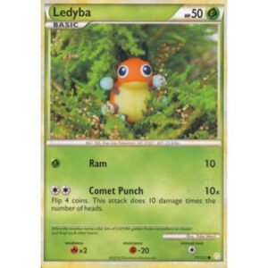 HeartGold & SoulSilver 71/123 Ledbya
