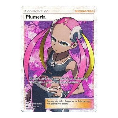 SM Burning Shadows 145/147 Plumeria (Full Art)