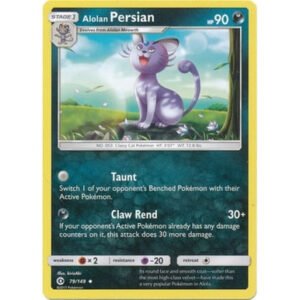 Sun and Moon (Base Set) 79/149 Alolan Persian