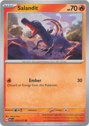 ME Ascended Heroes 034/217 Salandit