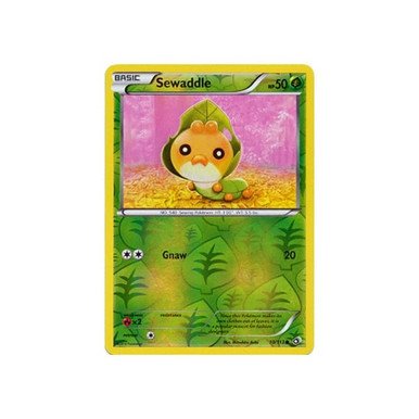 Legendary Treasures 10/113 Sewaddle (Reverse Holo)