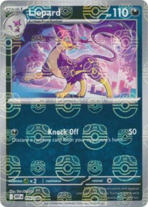 SV White Flare 056/086 Liepard (MASTER BALL Reverse Holo)