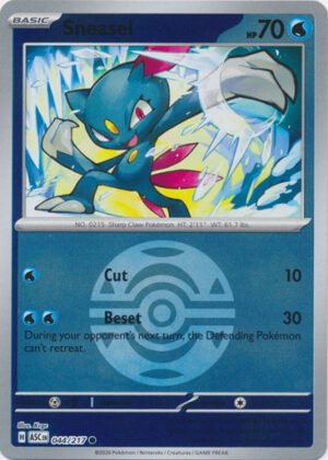 ME Ascended Heroes 044/217 Sneasel (Reverse Holo BALL SYMBOL)