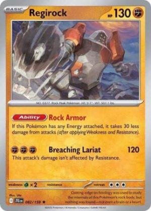 SV Journey Together 082/159 Regirock (Holo)