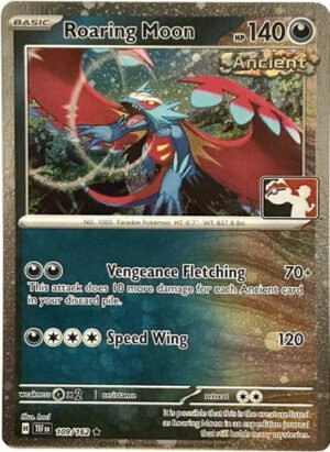 SV Temporal Forces 109/162 Roaring Moon (Prize Pack League Promo Cosmo Holo)