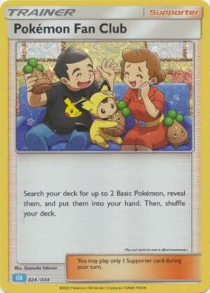 TCG Classic Collection: Blastoise Deck 024/034 Pokemon Fan Club (Holo)