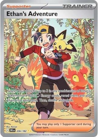 SV Destined Rivals 236/182 Ethan's Adventure (Alternative Art, Full Art)