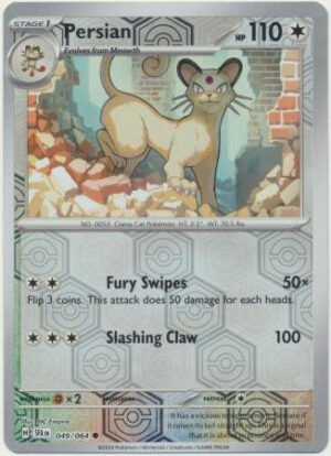 SV Shrouded Fable 049/064 Persian (Reverse Holo)