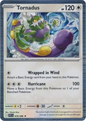 SV White Flare 078/086 Tornadus (Tinsel Holo)