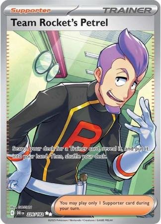 SV Destined Rivals 226/182 Team Rocket's Petrel (Full Art)