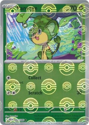 SV Black Bolt 004/086 Pansage (POKE BALL Reverse Holo)