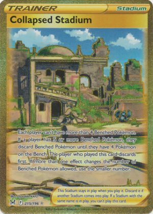 SWSH Lost Origin 215/196 Collapsed Stadium (Secret Rare)