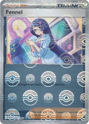 SV Black Bolt 082/086 Fennel (POKE BALL Reverse Holo)