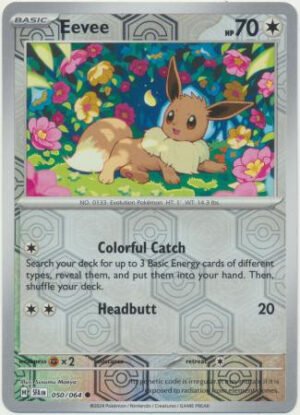 SV Shrouded Fable 050/064 Eevee (Reverse Holo)