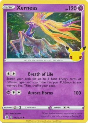 Celebrations 12/25 Xerneas (Holo)