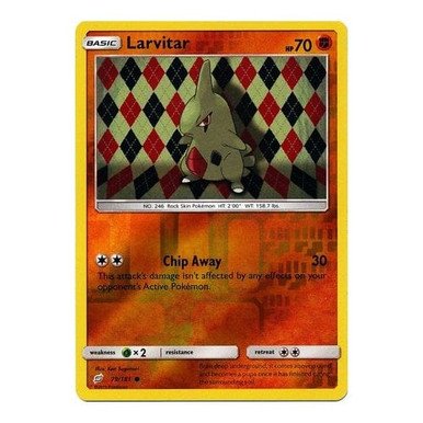 SM Team Up 79/181 Larvitar (Reverse Holo)