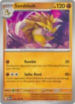 Scarlet & Violet 151 028/165 Sandslash