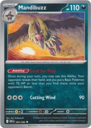 SV White Flare 064/086 Mandibuzz