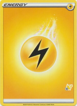 Sword & Shield (Base) EN04 Lightning Energy (Pikachu Symbol 12)