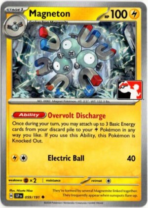 SV Surging Sparks 059/191 Magneton (Prize Pack League Promo Non-Holo)
