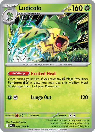 ME Phantasmal Flames 007/094 Ludicolo
