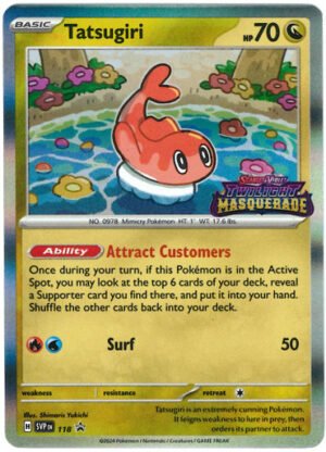 Scarlet & Violet Promo SVP118 Tatsugiri