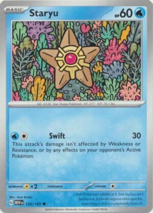 Scarlet & Violet 151 120/165 Staryu