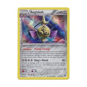 XY Base Set 86/146 Aegislash (PreRelease Promo STAFF)