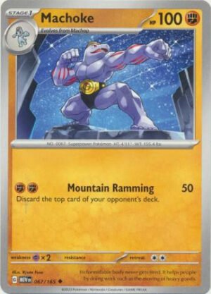 Scarlet & Violet 151 067/165 Machoke