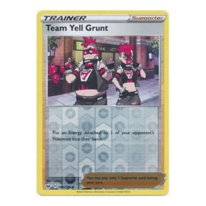Sword & Shield (Base) 184/202 Team Yell Grunt (Reverse Holo)