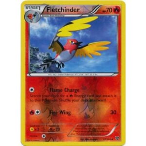 XY Base Set 27/146 Fletchinder (Reverse Holo)